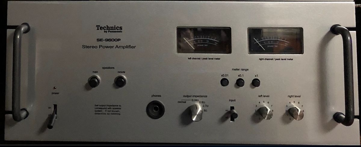 Technics SE-9600 Power Amp